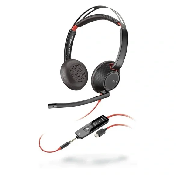 Poly Blackwire 5220 Wired Headset - Picture 1 of 6